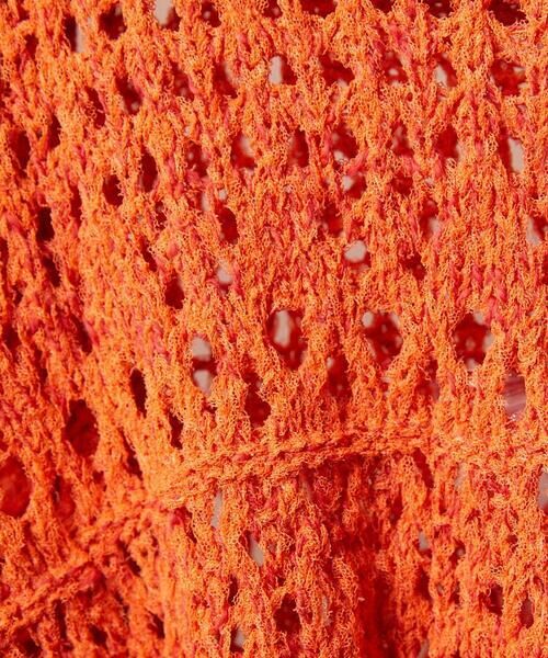 Jocomomola / ホコモモラ ニット・セーター | Molino チュールヤーン透かし編みニット | 詳細6