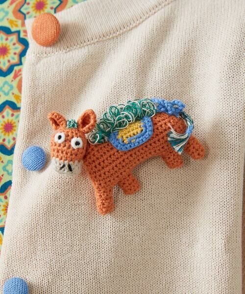 Jocomomola / ホコモモラ カーディガン・ボレロ | ハイツイストコットンカーディガン | 詳細18