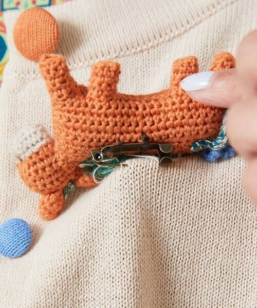 Jocomomola / ホコモモラ カーディガン・ボレロ | ハイツイストコットンカーディガン | 詳細19