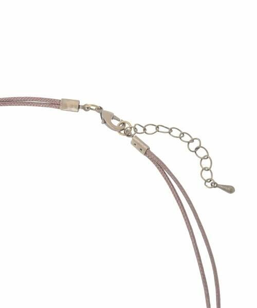 Jocomomola / ホコモモラ ネックレス・ペンダント・チョーカー | ダブルコードフラワーモチーフネックレス | 詳細5