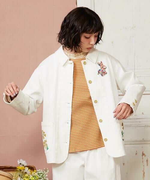 Jocomomola / ホコモモラ ブローチ・コサージュ | ロバ インド刺繍ブローチ | 詳細1