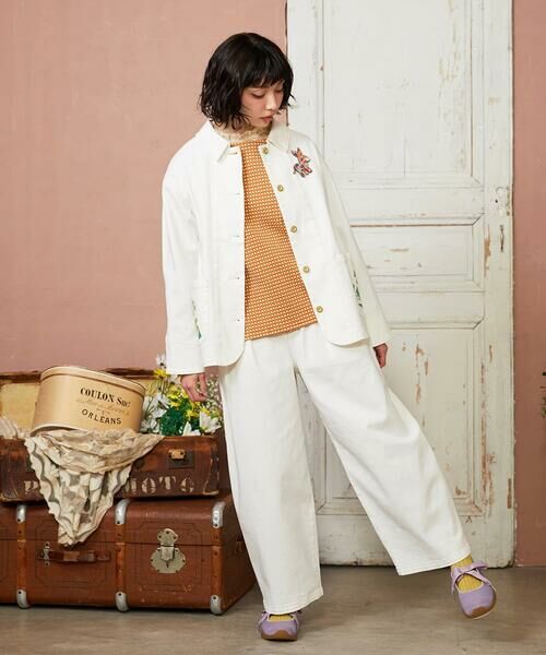 Jocomomola / ホコモモラ ブローチ・コサージュ | ロバ インド刺繍ブローチ | 詳細2