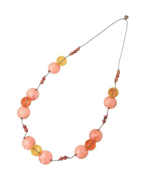 Jocomomola / ホコモモラ ネックレス・ペンダント・チョーカー | 陶器風アクリルビーズネックレス | 詳細7