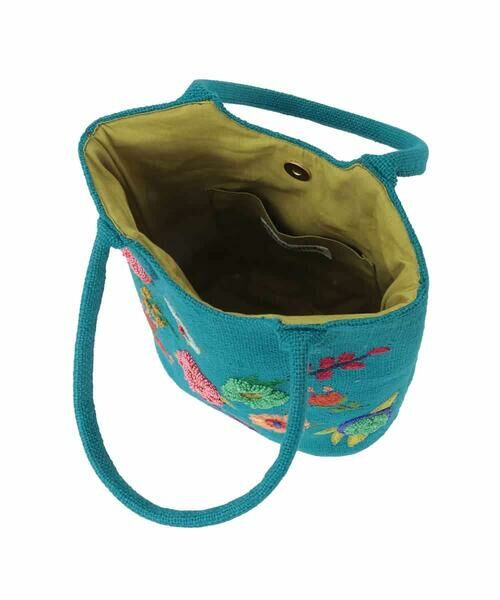 Jocomomola / ホコモモラ トートバッグ | フラワービーズ刺繍トートバッグ | 詳細13