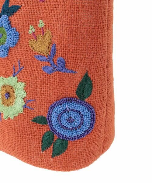 Jocomomola / ホコモモラ トートバッグ | フラワービーズ刺繍トートバッグ | 詳細5