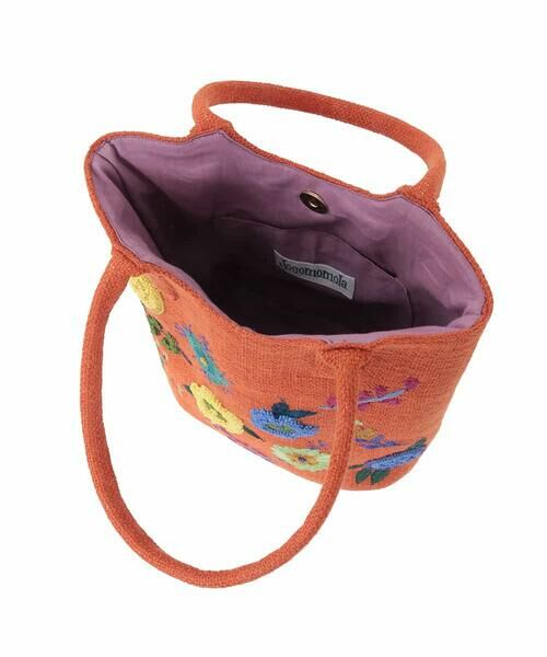 Jocomomola / ホコモモラ トートバッグ | フラワービーズ刺繍トートバッグ | 詳細7