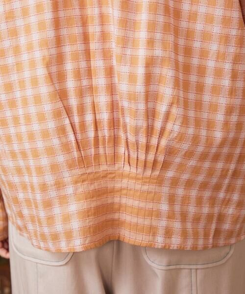 Jocomomola / ホコモモラ シャツ・ブラウス | Puntada ギンガムチェックブラウス | 詳細10