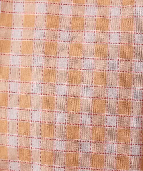 Jocomomola / ホコモモラ シャツ・ブラウス | Puntada ギンガムチェックブラウス | 詳細11