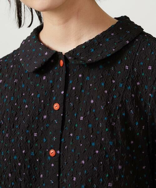Jocomomola / ホコモモラ シャツ・ブラウス | エンボスドットブラウス | 詳細10