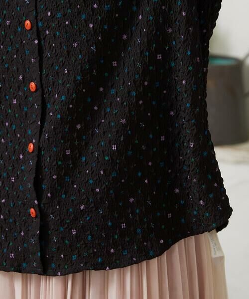 Jocomomola / ホコモモラ シャツ・ブラウス | エンボスドットブラウス | 詳細13