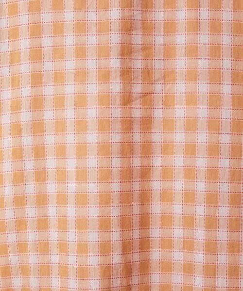 Jocomomola / ホコモモラ ロング・マキシ丈ワンピース | Puntada ギンガムチェックシャツワンピース | 詳細11