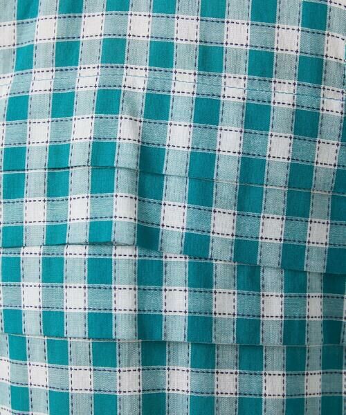 Jocomomola / ホコモモラ ロング・マキシ丈ワンピース | Puntada ギンガムチェックシャツワンピース | 詳細14