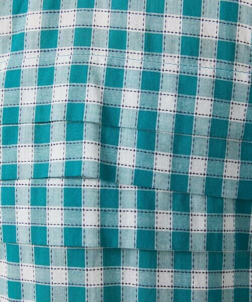 Jocomomola / ホコモモラ ロング・マキシ丈ワンピース | Puntada ギンガムチェックシャツワンピース | 詳細15