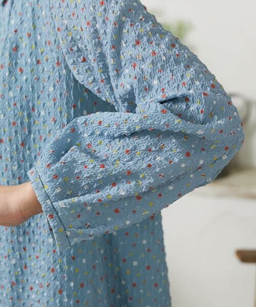 Jocomomola / ホコモモラ ロング・マキシ丈ワンピース | エンボスドットワンピース | 詳細6