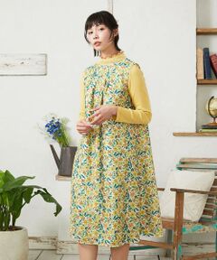 Jocomomola / ホコモモラ ロング・マキシ丈ワンピース | El Rucio フラワープリントレースワンピース［オケージョン］