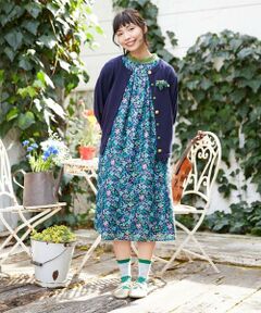 Jocomomola / ホコモモラ ロング・マキシ丈ワンピース | El Rucio フラワープリントレースワンピース［オケージョン］