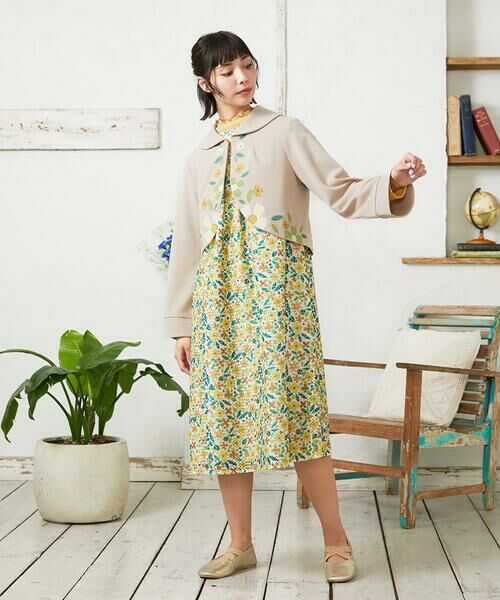 Jocomomola / ホコモモラ ロング・マキシ丈ワンピース | El Rucio フラワープリントレースワンピース［オケージョン］ | 詳細3