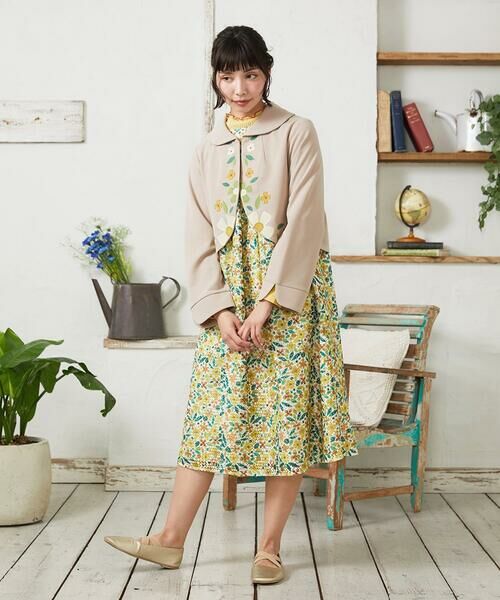 Jocomomola / ホコモモラ ロング・マキシ丈ワンピース | El Rucio フラワープリントレースワンピース［オケージョン］ | 詳細4