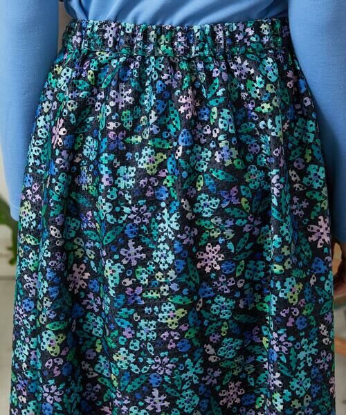 Jocomomola / ホコモモラ ロング・マキシ丈スカート | El Rucio フラワープリントレースフレアスカート［オケージョン］ | 詳細8