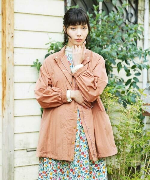 Jocomomola / ホコモモラ その他アウター | Lisa ナイロンミドル丈スプリングコート | 詳細1