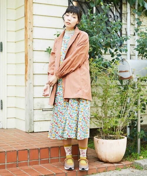 Jocomomola / ホコモモラ その他アウター | Lisa ナイロンミドル丈スプリングコート | 詳細2