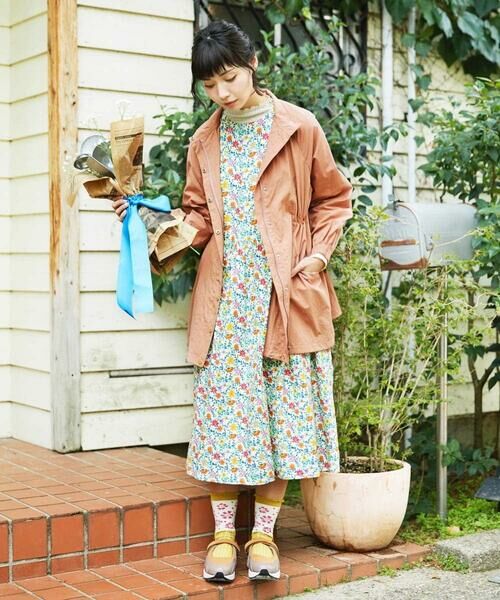 Jocomomola / ホコモモラ その他アウター | Lisa ナイロンミドル丈スプリングコート | 詳細3