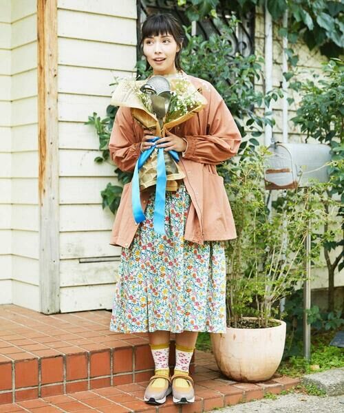 Jocomomola / ホコモモラ その他アウター | Lisa ナイロンミドル丈スプリングコート | 詳細4