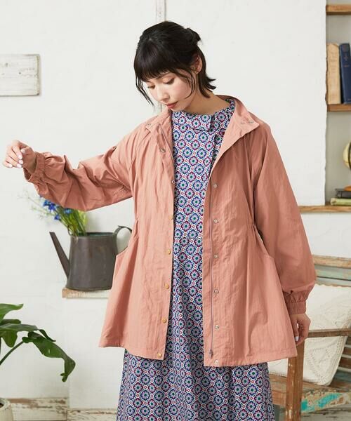 Jocomomola / ホコモモラ その他アウター | Lisa ナイロンミドル丈スプリングコート | 詳細5