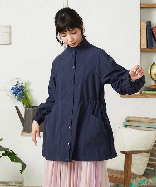 Jocomomola / ホコモモラ その他アウター | Lisa ナイロンミドル丈スプリングコート | 詳細12