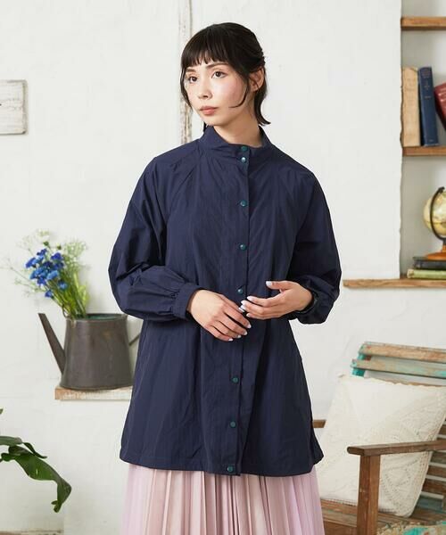 Jocomomola / ホコモモラ その他アウター | Lisa ナイロンミドル丈スプリングコート | 詳細13