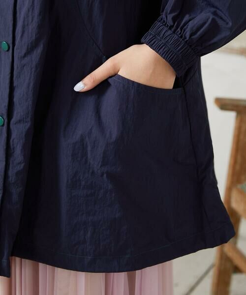 Jocomomola / ホコモモラ その他アウター | Lisa ナイロンミドル丈スプリングコート | 詳細21