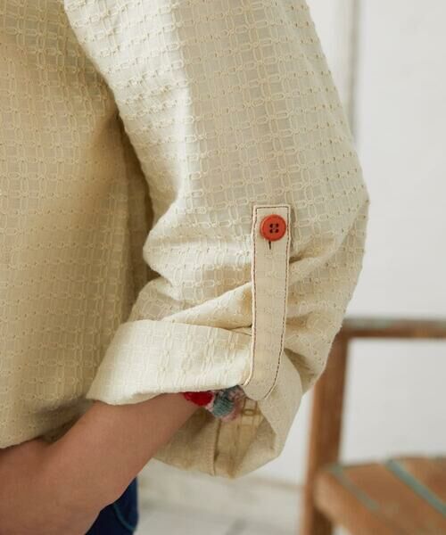 Jocomomola / ホコモモラ ノーカラージャケット | Encrucijada ドビーノーカラージャケット | 詳細11