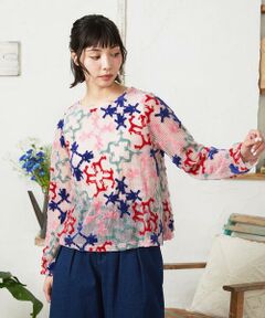 Jocomomola / ホコモモラ カットソー | Caballerias アニマルジャカードシアーカットソー