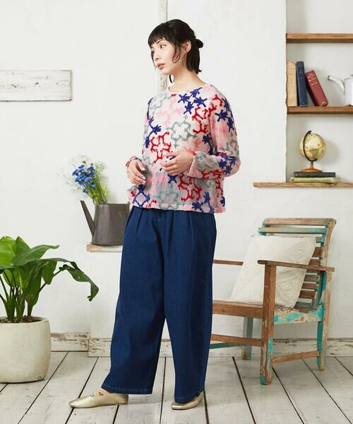 Jocomomola / ホコモモラ カットソー | Caballerias アニマルジャカードシアーカットソー | 詳細1