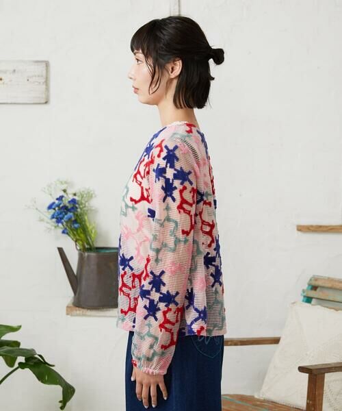 Jocomomola / ホコモモラ カットソー | Caballerias アニマルジャカードシアーカットソー | 詳細5