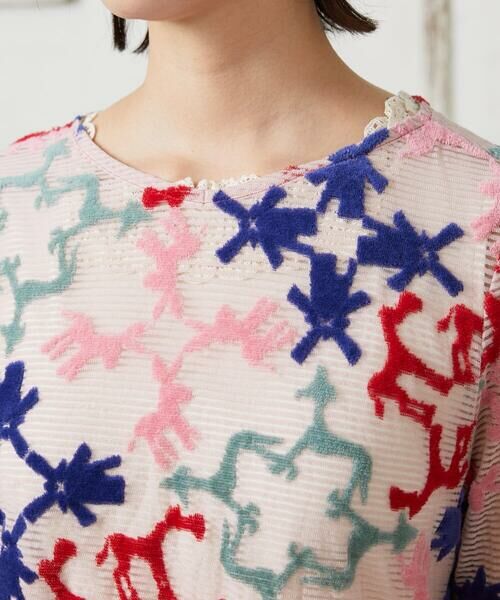 Jocomomola / ホコモモラ カットソー | Caballerias アニマルジャカードシアーカットソー | 詳細7