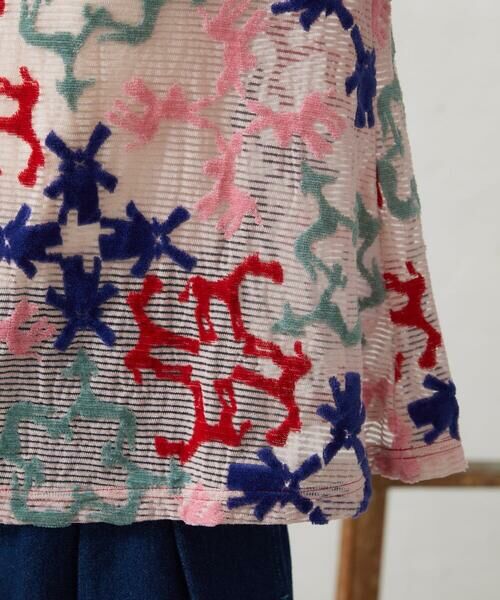 Jocomomola / ホコモモラ カットソー | Caballerias アニマルジャカードシアーカットソー | 詳細9