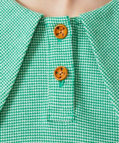 Jocomomola / ホコモモラ カットソー | Aventura セーラーカラーアニマル刺繍入りカットソー | 詳細5