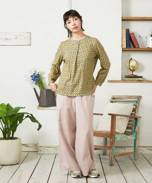 Jocomomola / ホコモモラ カットソー | En un sueno 幾何学カットソー | 詳細1