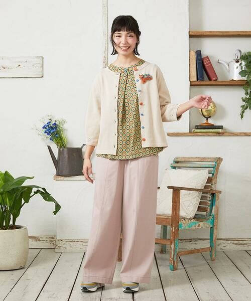 Jocomomola / ホコモモラ カットソー | En un sueno 幾何学カットソー | 詳細2