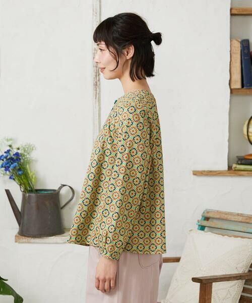 Jocomomola / ホコモモラ カットソー | En un sueno 幾何学カットソー | 詳細3