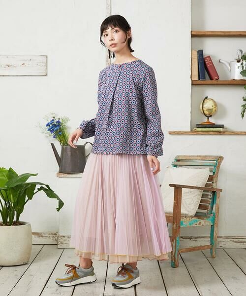 Jocomomola / ホコモモラ カットソー | En un sueno 幾何学カットソー | 詳細11