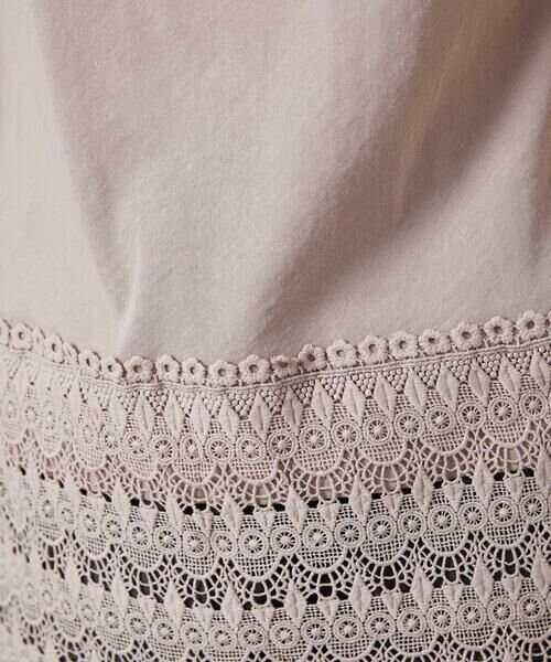 Jocomomola / ホコモモラ タンクトップ | 天竺レースキャミソール | 詳細8
