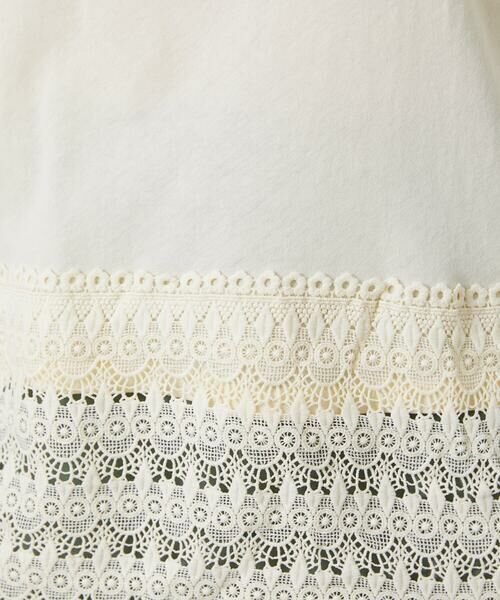 Jocomomola / ホコモモラ タンクトップ | 天竺レースキャミソール | 詳細15