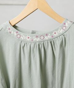 Jocomomola / ホコモモラ カットソー | 天竺レースカットソー