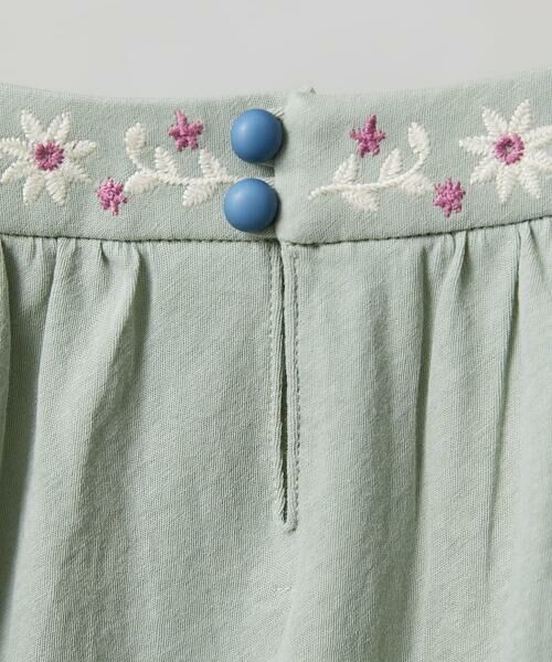 Jocomomola / ホコモモラ カットソー | 天竺フラワー刺繍カットソー | 詳細10