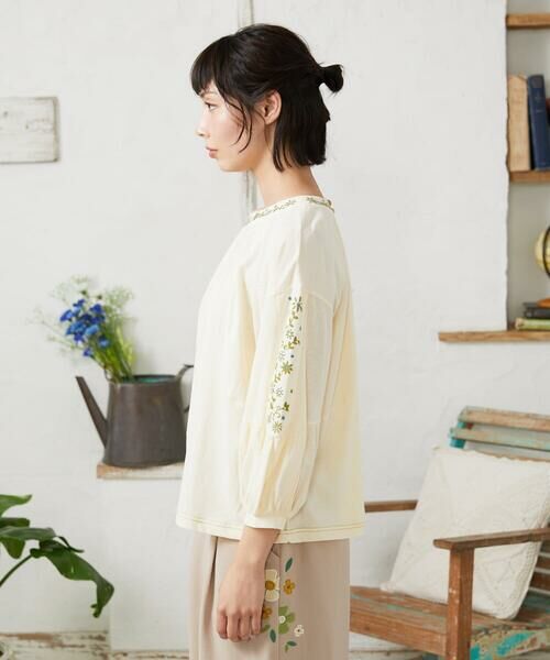 Jocomomola / ホコモモラ カットソー | 天竺レースカットソー | 詳細6