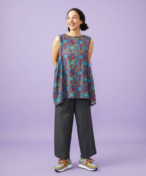 Jocomomola / ホコモモラ その他パンツ | Facil 刺繍入りツイルワイドパンツ | 詳細19