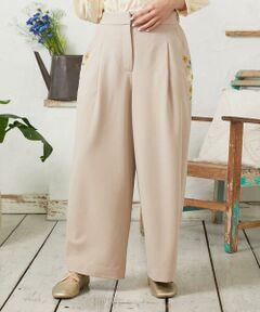 Jocomomola / ホコモモラ チノ・ワークパンツ | El Rucio フラワーアップリケポンチパンツ［オケージョン/セレモニー］