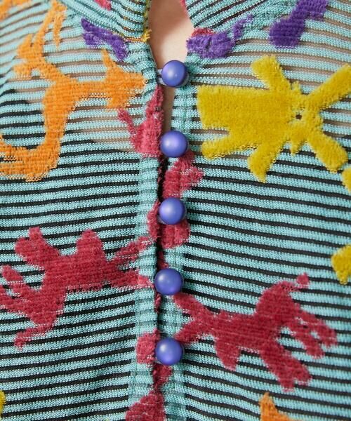 Jocomomola / ホコモモラ ロング・マキシ丈ワンピース | Caballerias アニマルジャカードシアーワンピース | 詳細10